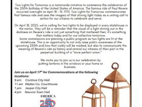 Two Lights for Tomorrow
