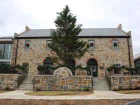 Christmas tree at Jasper City Hall