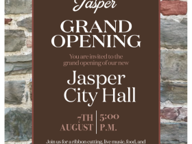 city hall grand opening invitation
