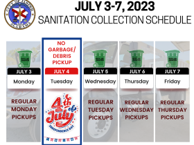 July 4 2023 garbage pickup schedule