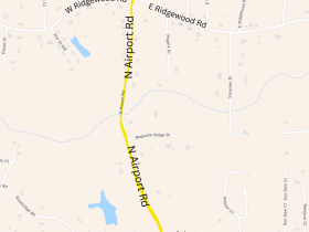 N Airport Rd temporary closure between Arkadelphia Rd and W Ridgewood Rd