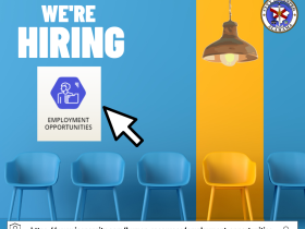 We're Hiring with chairs