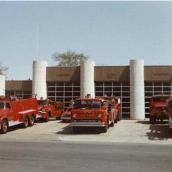 Fire Station One in late 1970s or early 1980s