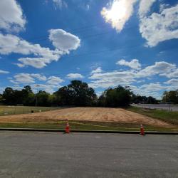 Pickleball court construction