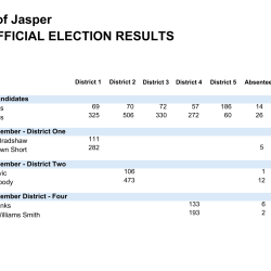 unofficial 2025 election results