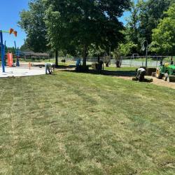 A.P. Howell Park sod installation