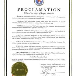 Child Abuse Prevention Month Proclamation