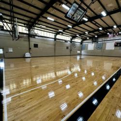 Percy Goode Center basketball court interior