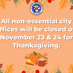 Thanksgiving closed