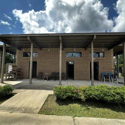 W.C. White, Sr. Aquatic Center pool house