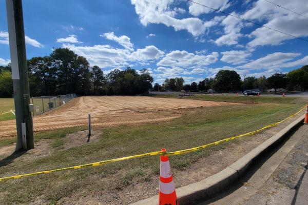 Pickleball courts construction