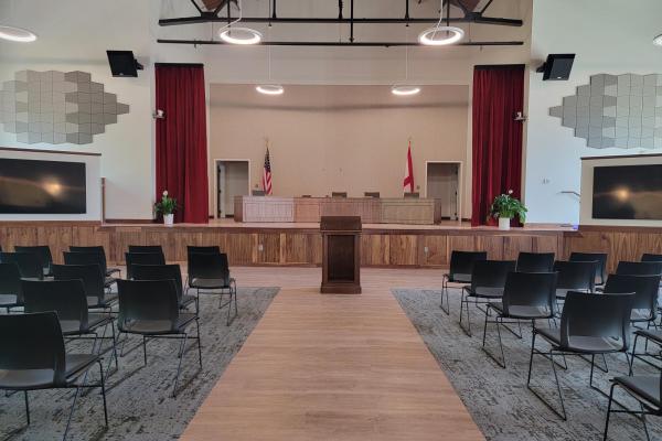 New Jasper City Council Chambers