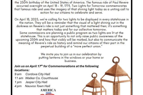 Two Lights for Tomorrow