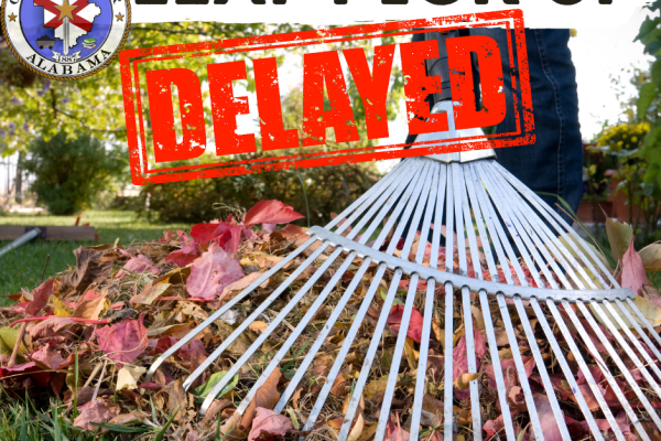 Leaf Pickup Delayed