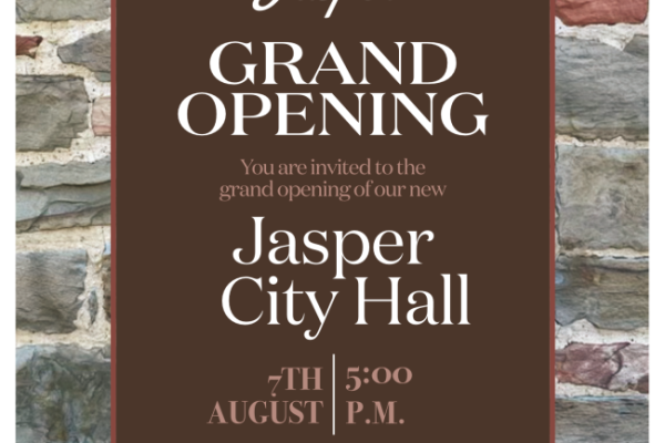 city hall grand opening invitation