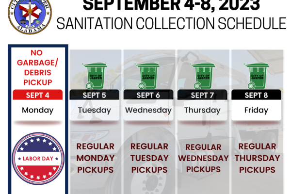 labor day schedule