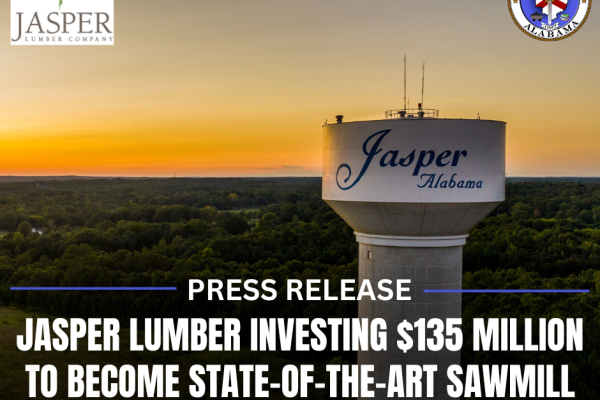 Jasper Lumber press release 