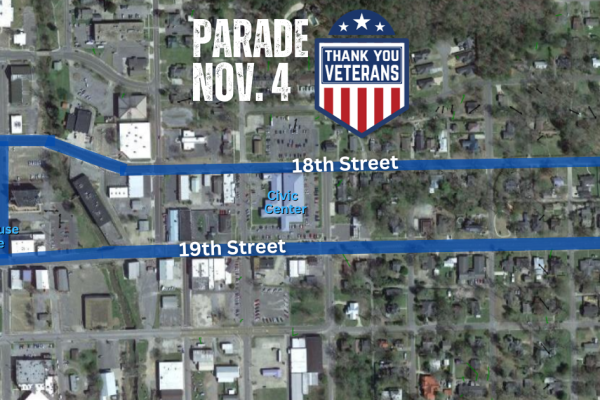 veterans day parade route