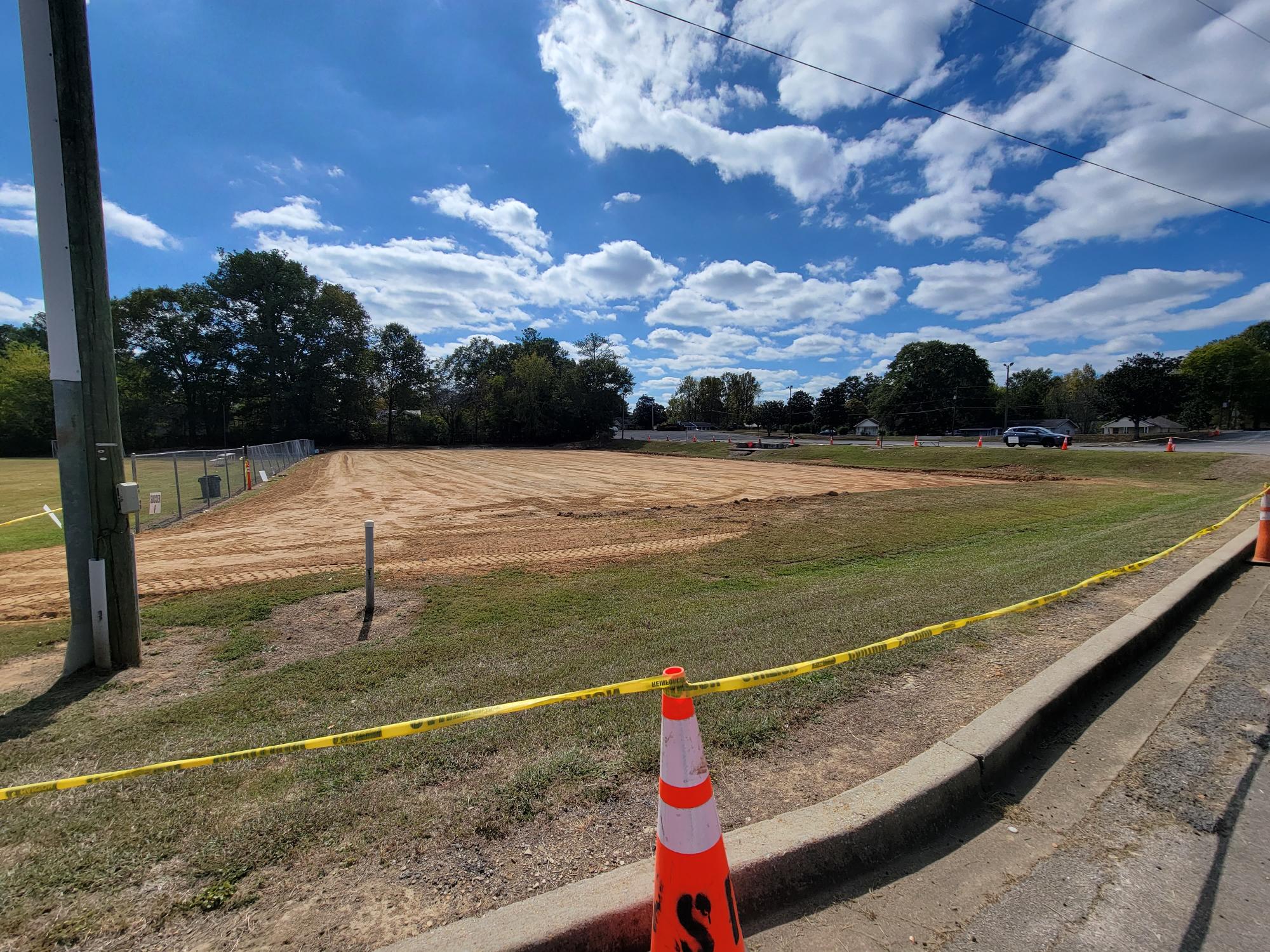 Pickleball courts construction