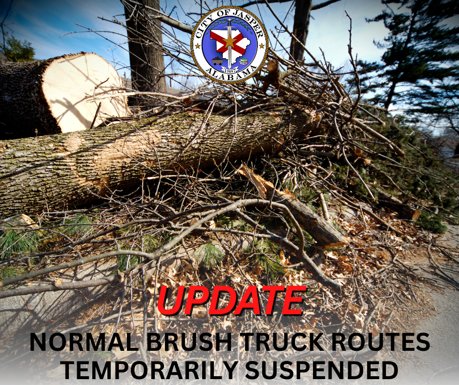 brush truck update post-severe weather