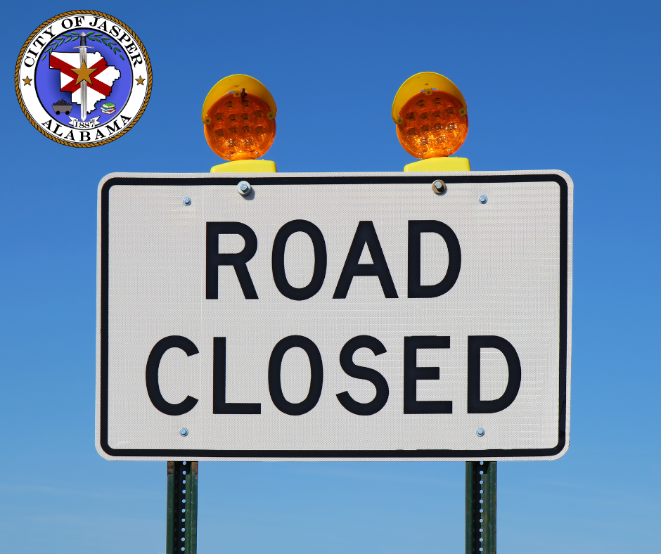 road closed sign