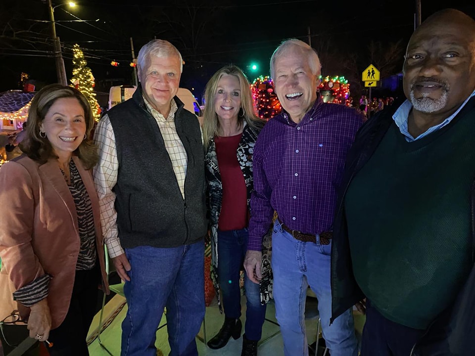 Council and Mayor Christmas parade