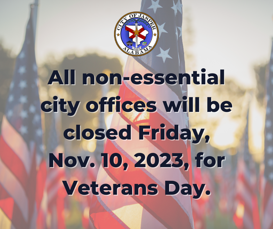 Veterans Day closed Friday