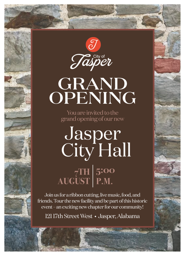 city hall grand opening invitation
