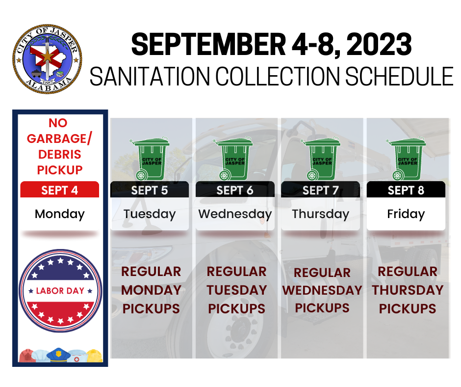 labor day schedule