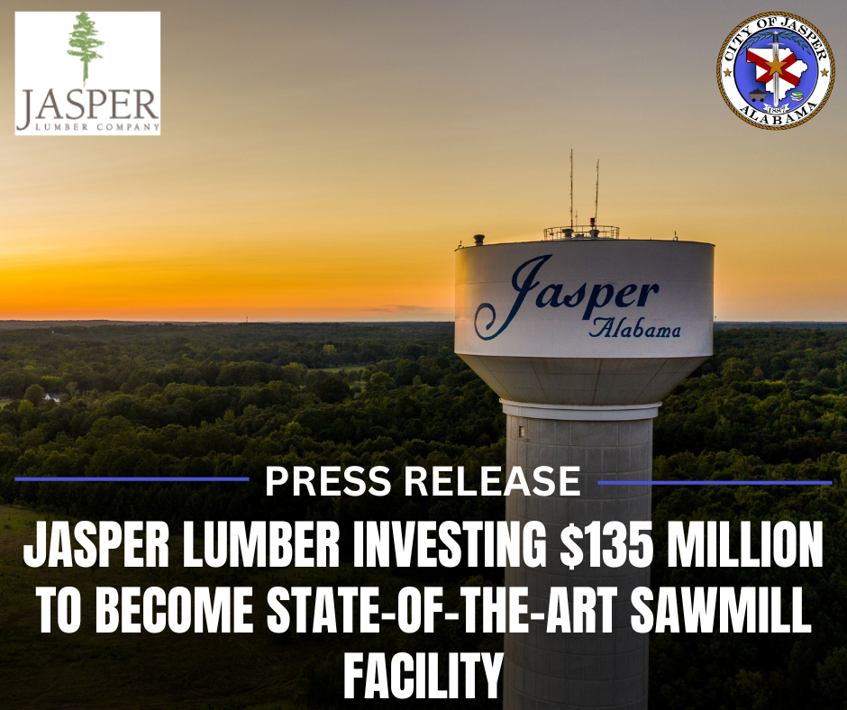 Jasper Lumber press release