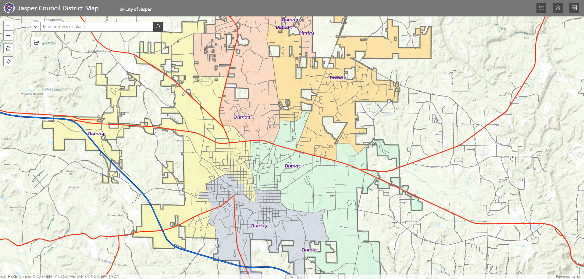 Council District Map