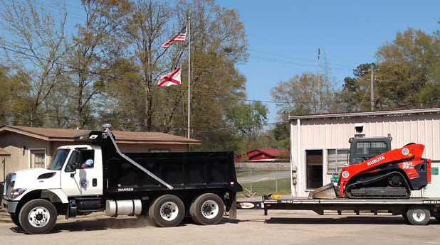 2 International Tandem Dump Trucks